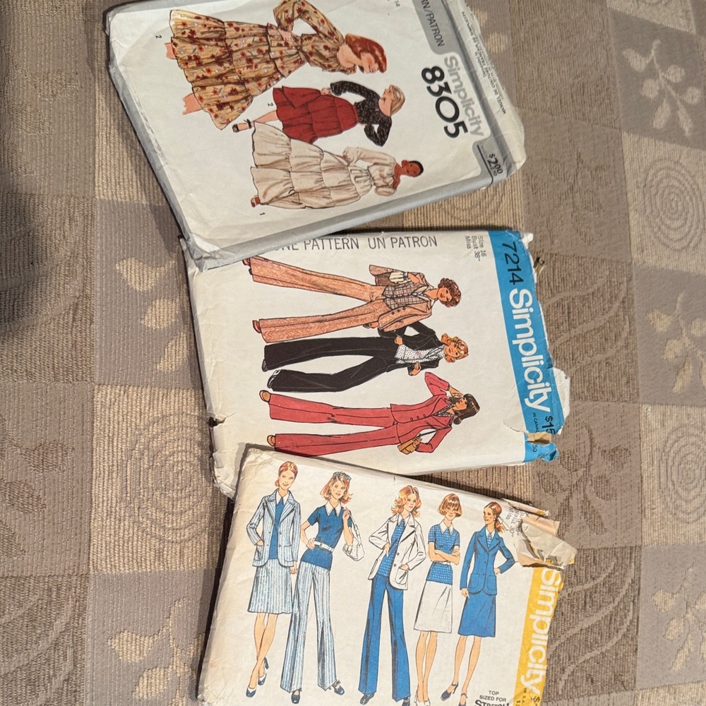 Simplicity Vintage Pattern Collection (Bundle of 3)
